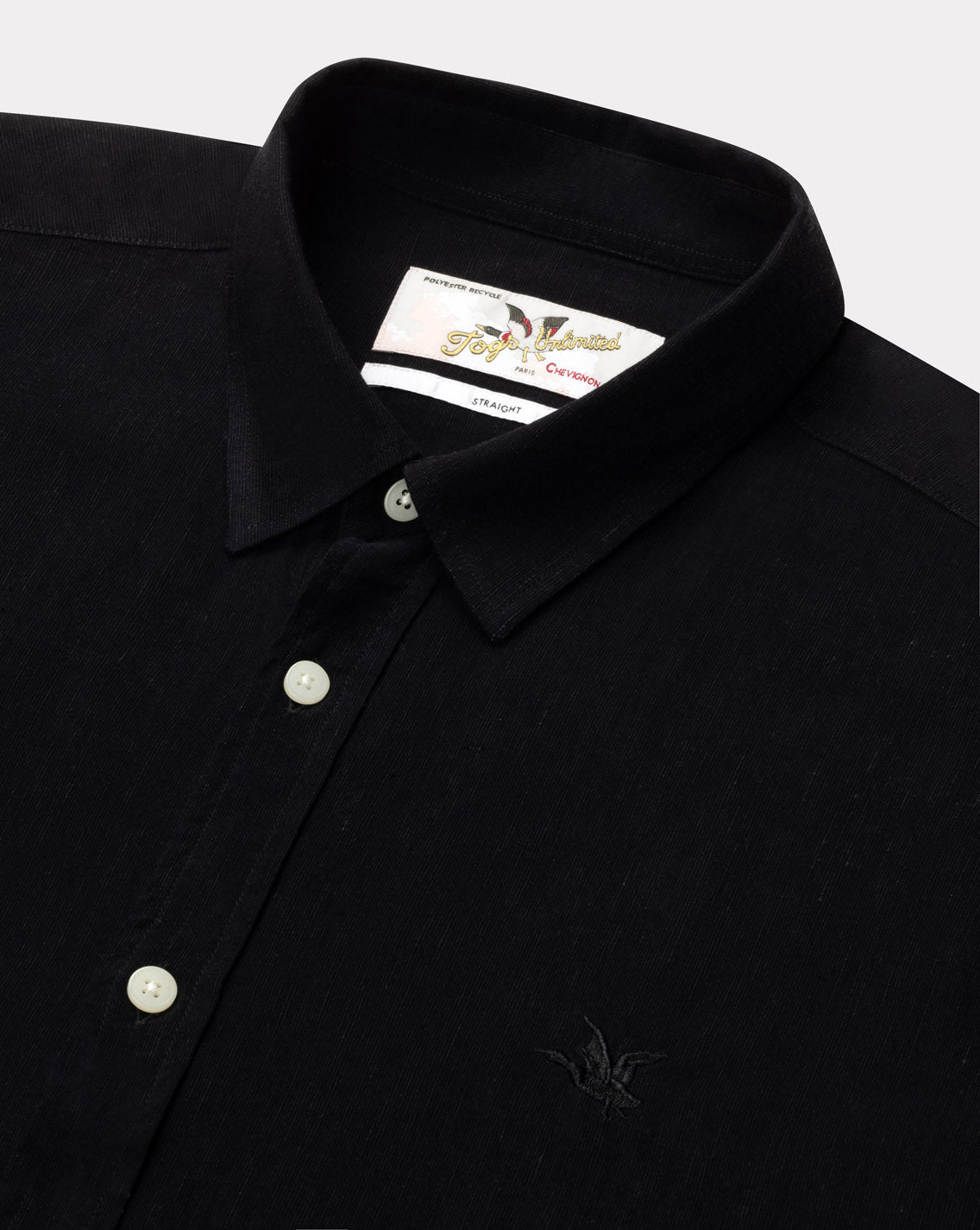 CHEMISE LINEN TOGS NOIR