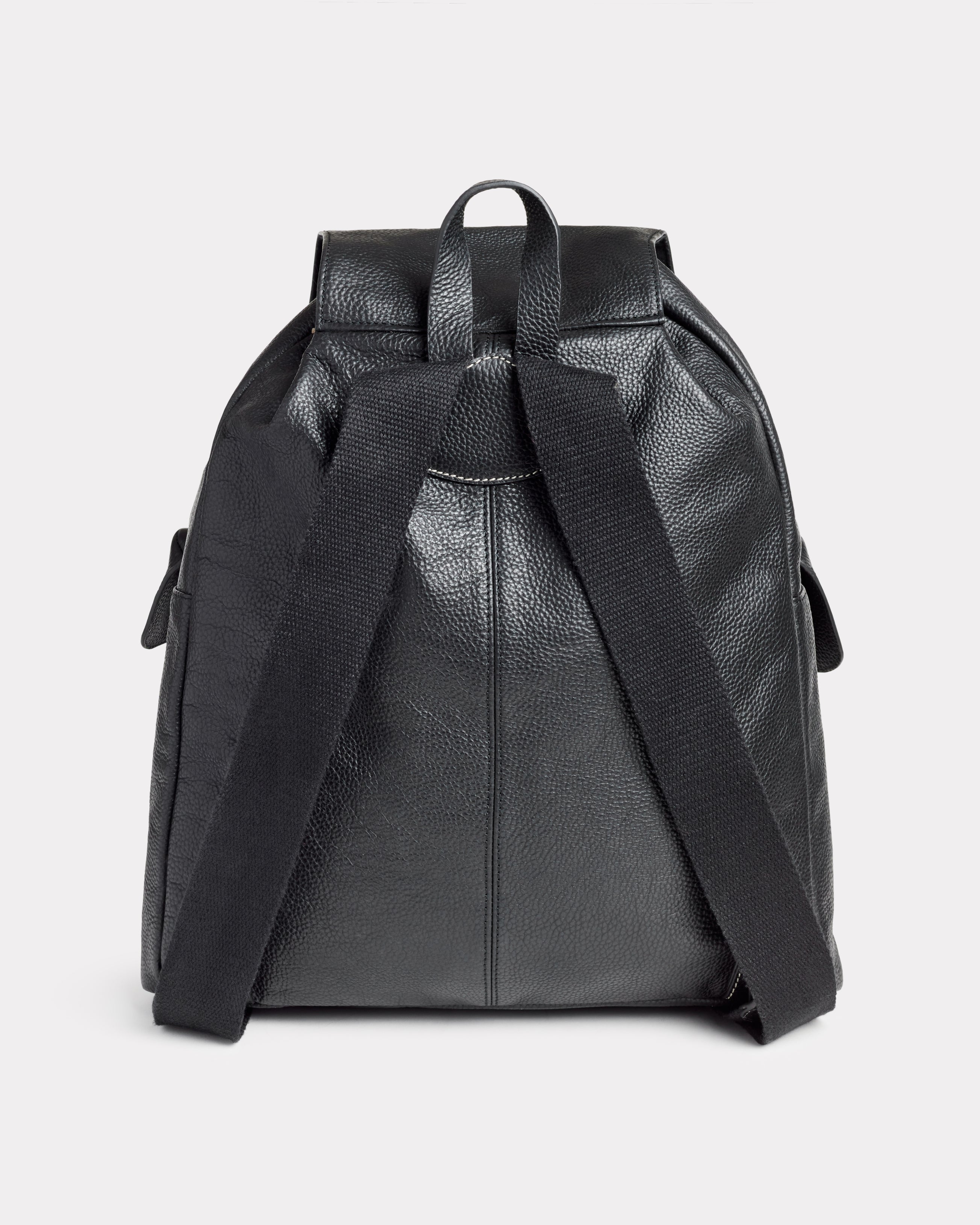 SAC LEATHER BACKPACK NOIR