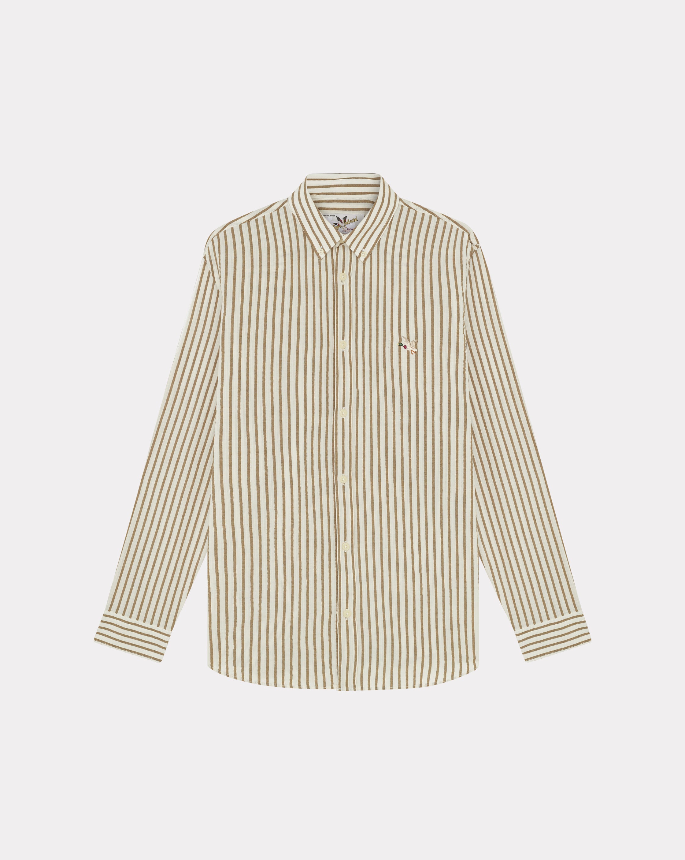 CHEMISE CLASSIC TOGS STRIPES KAKI