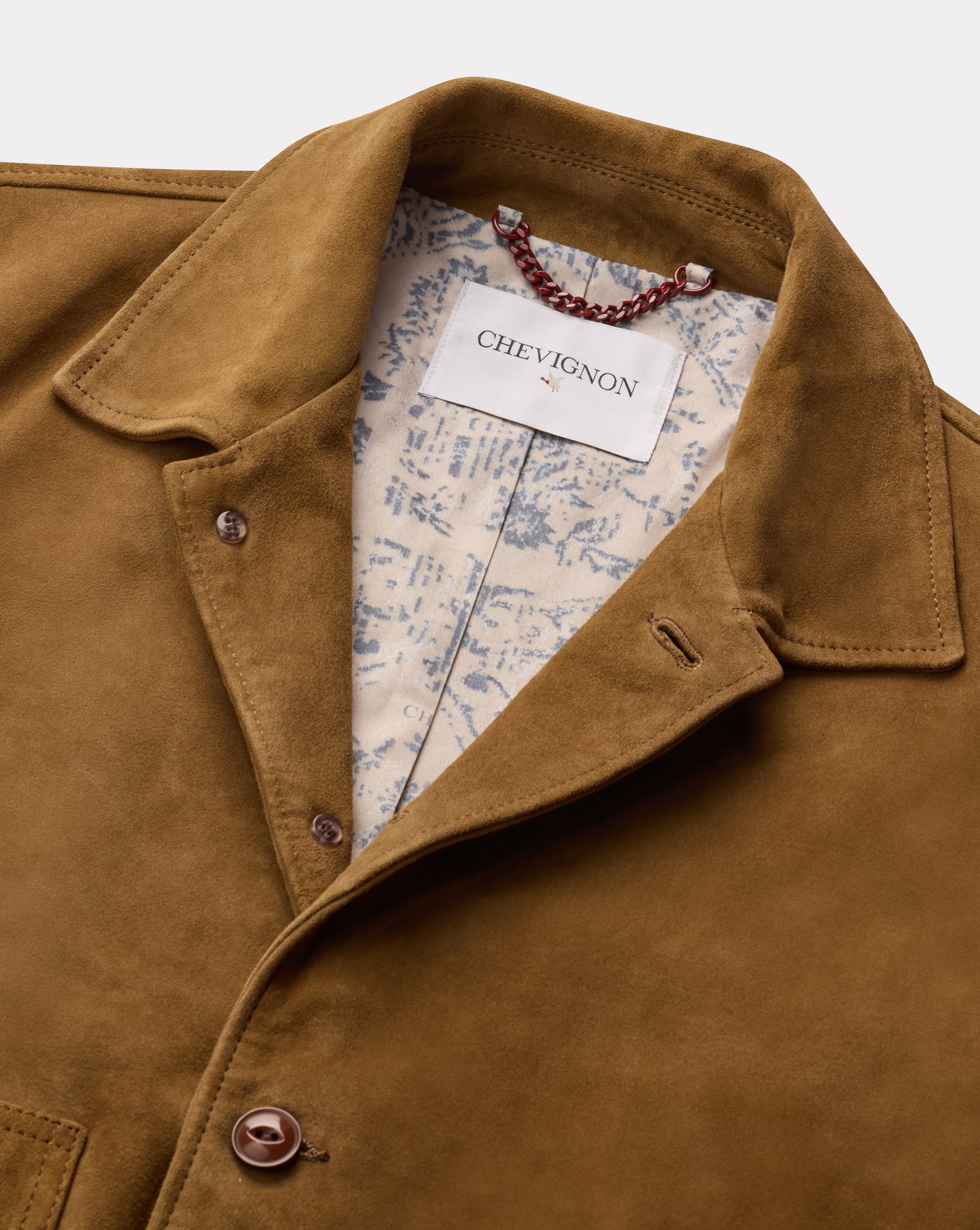 BROWN PLANE VEGETAL JACKET