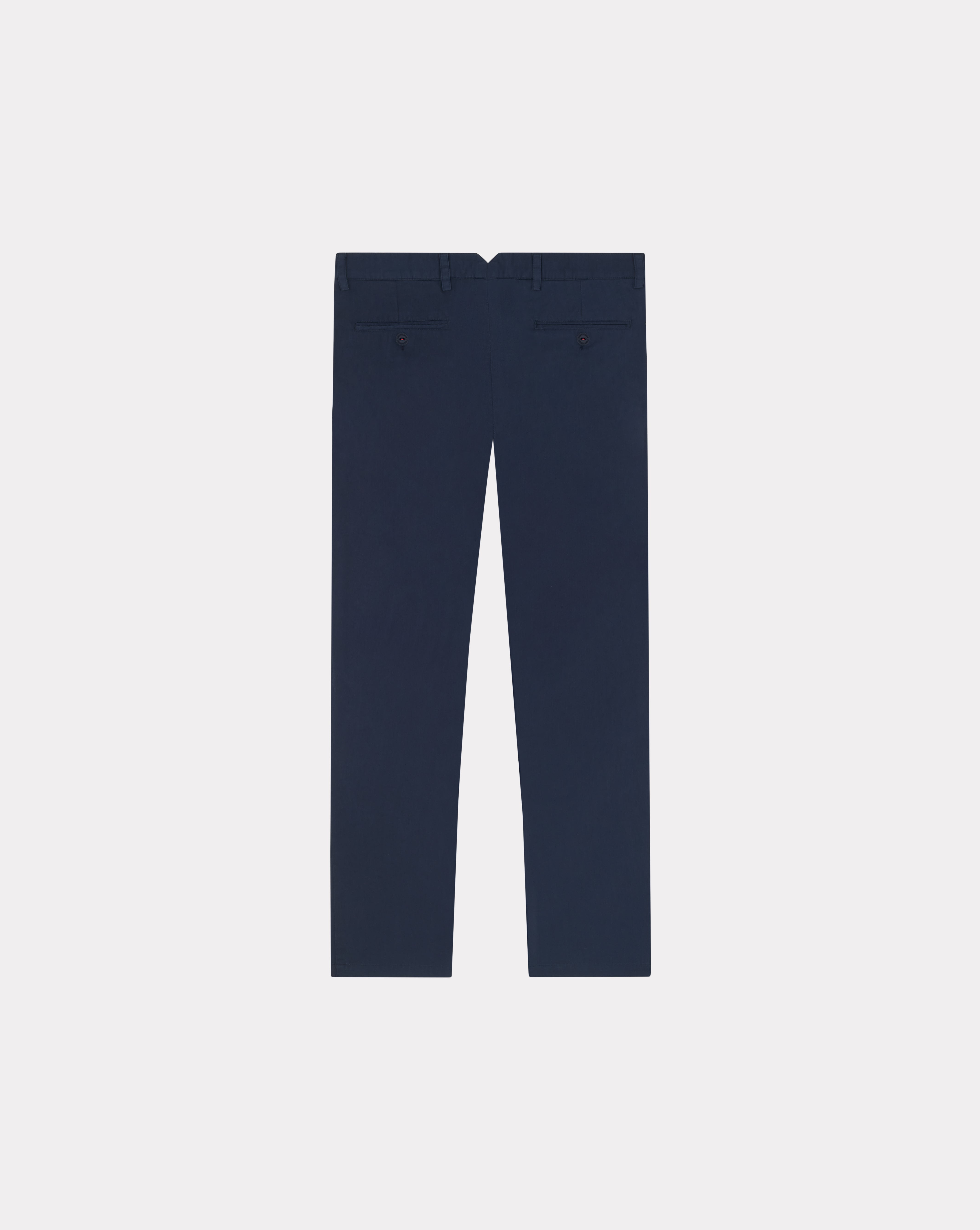 DUCK FOLD IVANA NAVY BLUE TROUSERS