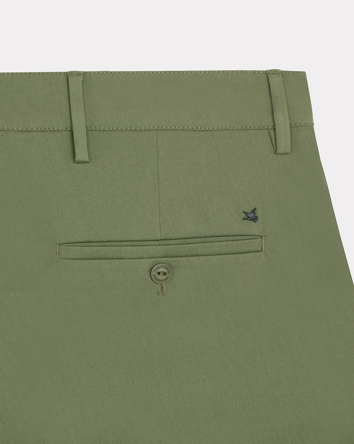 GREEN PLEAT PANTS