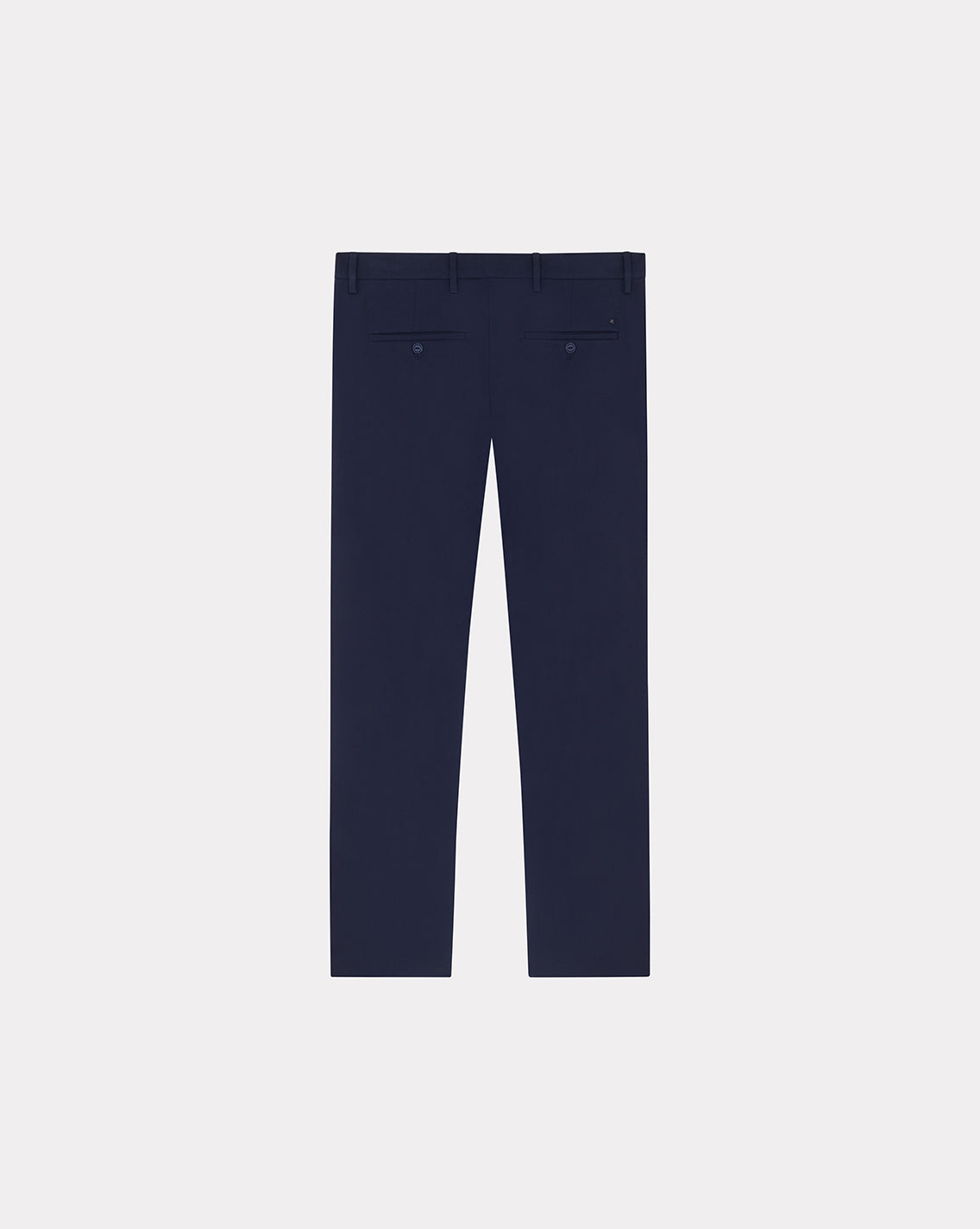 NAVY BLUE PLEAT PANTS