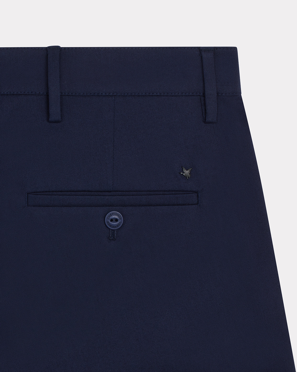 NAVY BLUE PLEAT PANTS