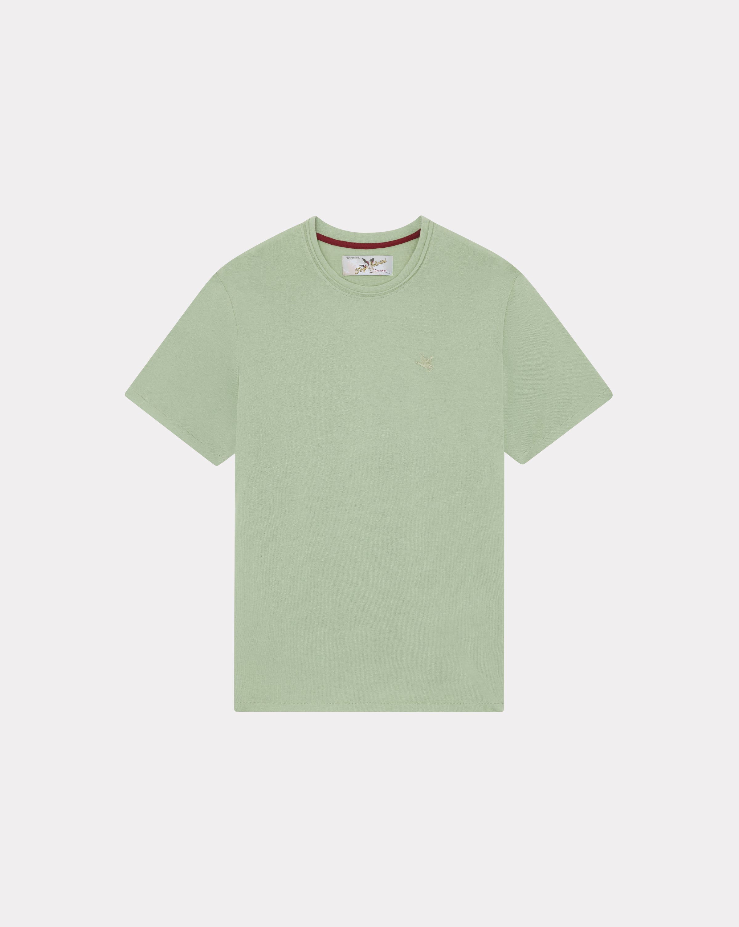 T-SHIRT DUCK TEE VERT CLAIR