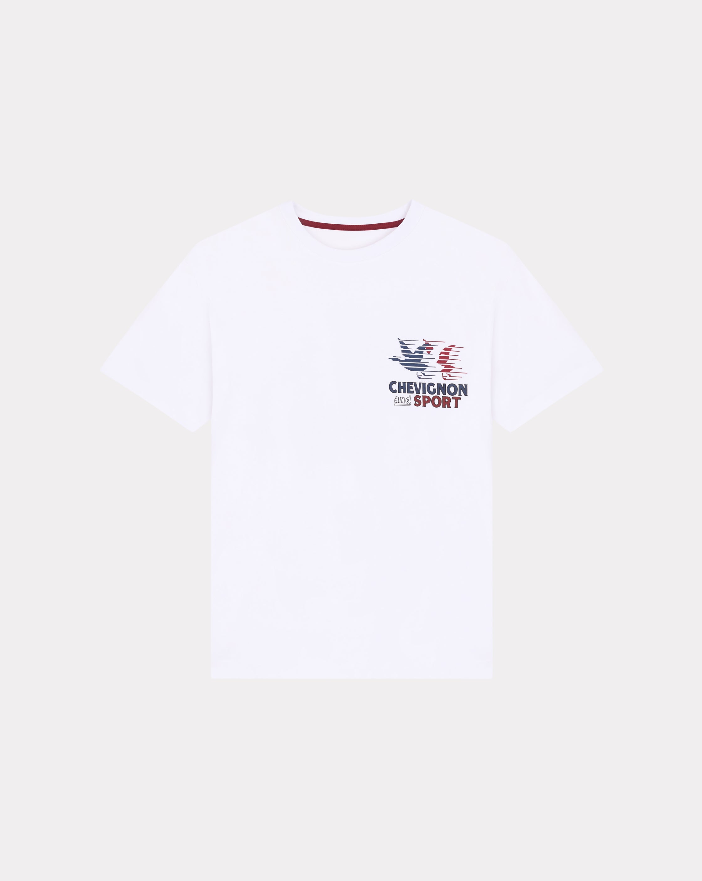 WHITE SPORTS T-SHIRT