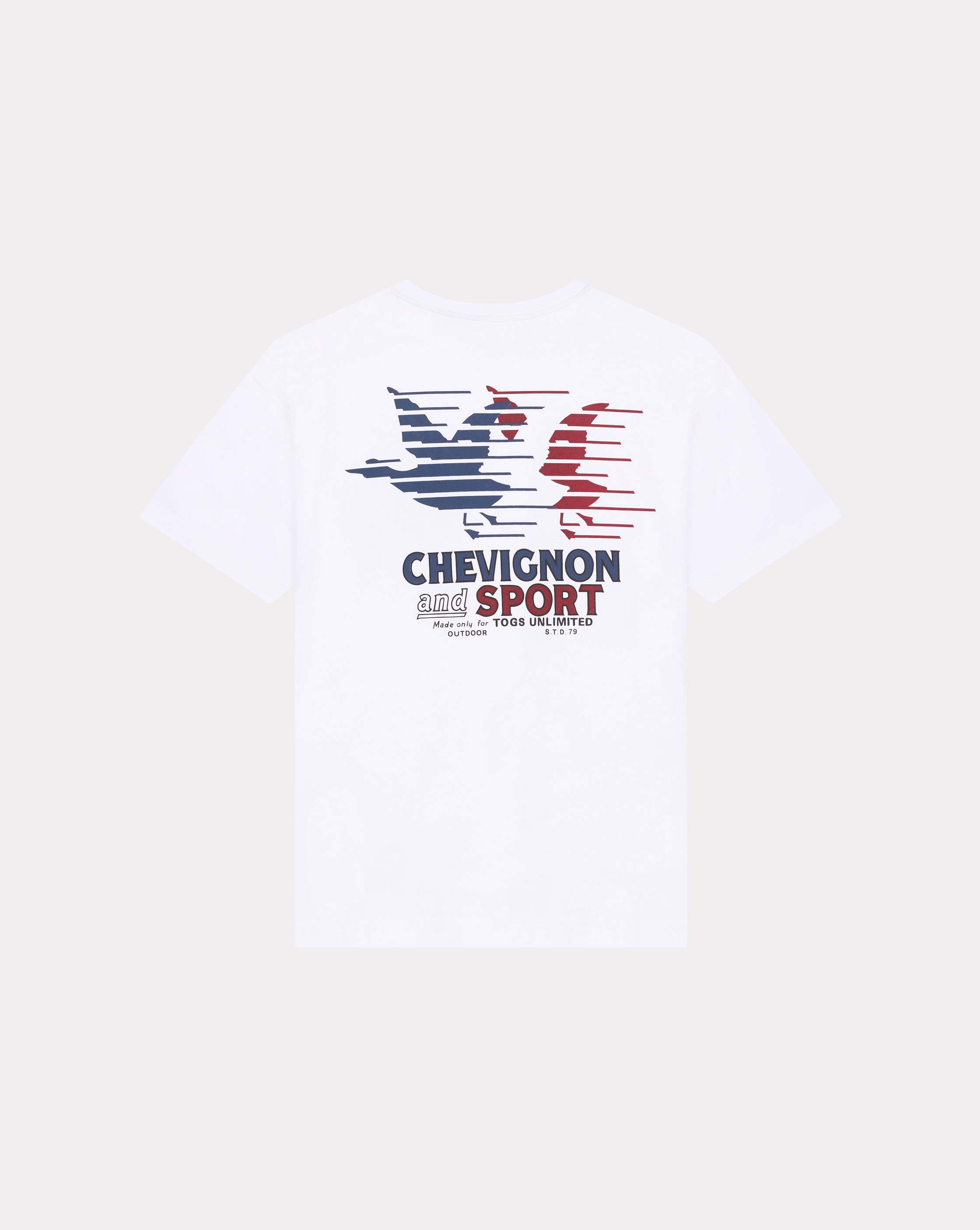 WHITE SPORTS T-SHIRT