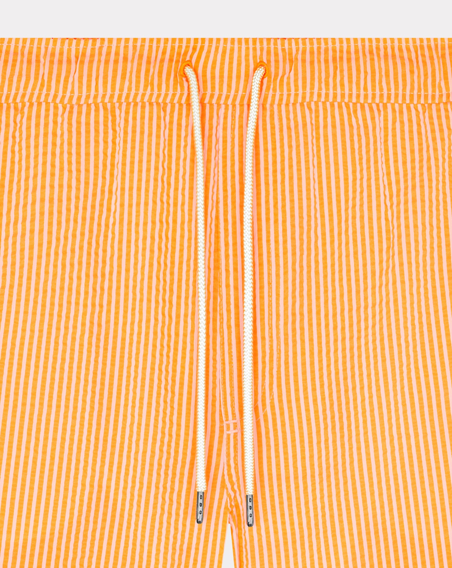 DUCK SWIM STRIPE ORANGE SWIMSUIT