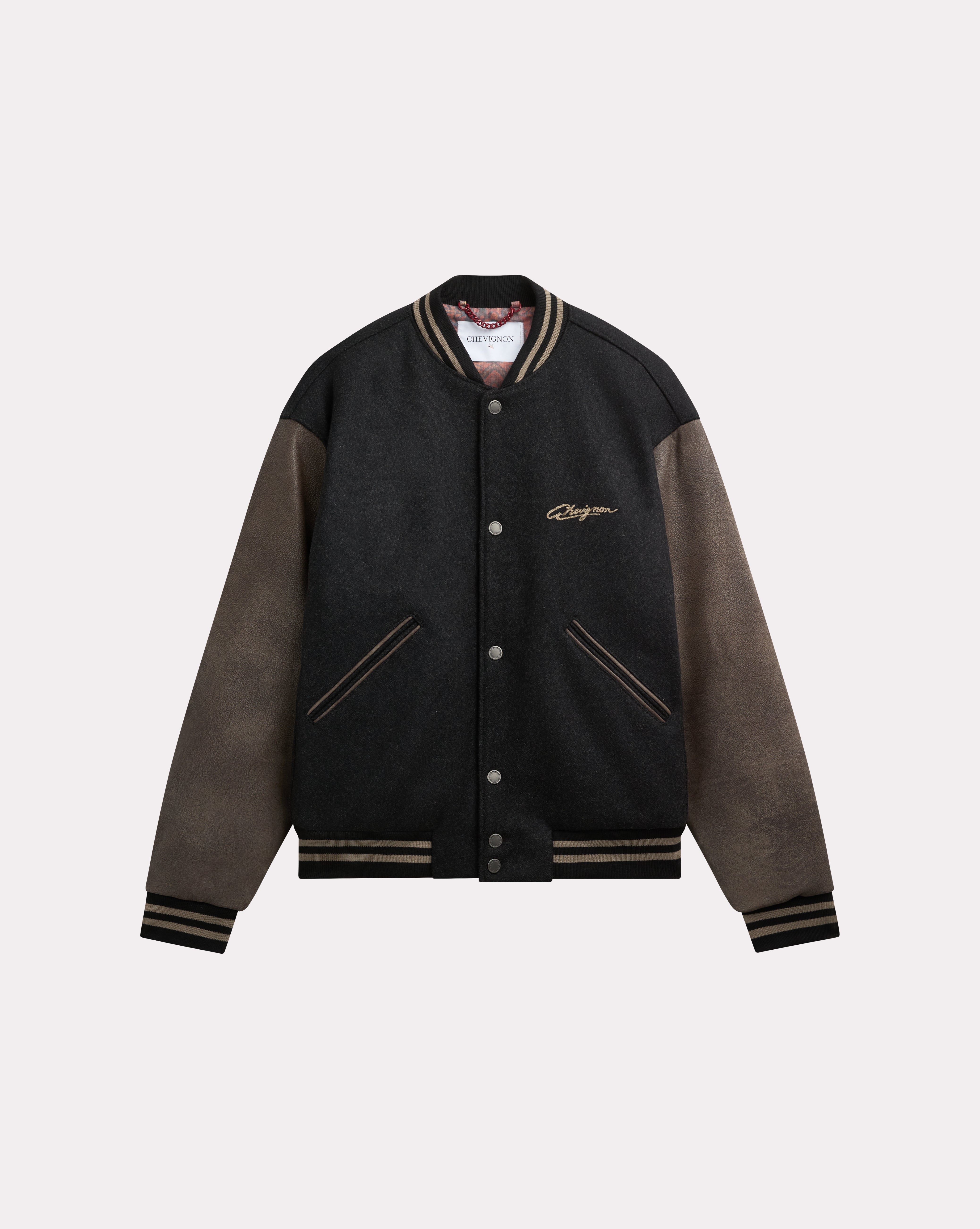 WINDS VARSITY BLACK JACKET